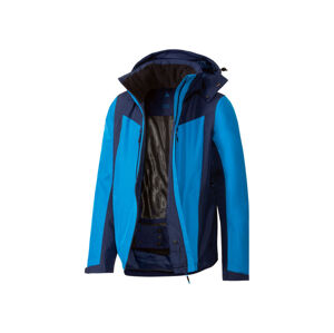 CRIVIT Pánská lyžařská bunda 10.000 mm (adult#skiing#male, M (48/50), modrá)