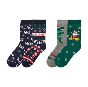 pepperts!® Chlapecké vánoční termo ponožky s BIO bavlnou