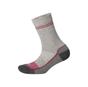 CRIVIT Dámské běžecké ponožky s BIO bavlnou (41/42, šedá)