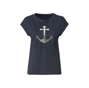 esmara® Dámské triko (XS (32/34), námořnická modrá)