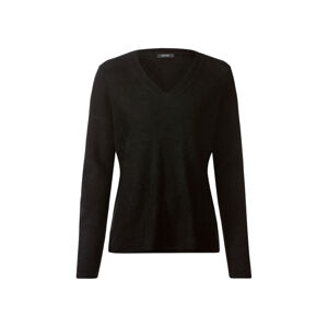 esmara® Dámský kašmírový svetr (adult#female, XS (32/34), černá)