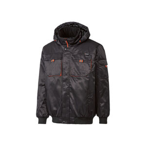 PARKSIDE® Pánská pracovní bunda (adult#male, M (48/50), černá/oranžová)