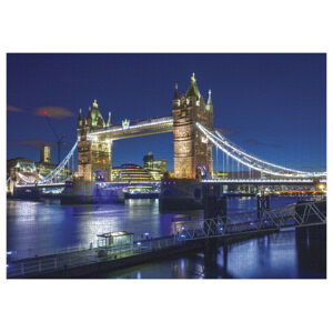 Playtive Svíticí puzzle, 1 000 dílků (Tower Bridge)