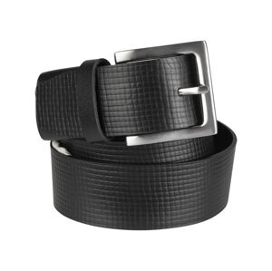LIVERGY® Pánský kožený pásek (115, černá)