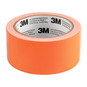 3M Textilní lepicí  páska (neonově oranžová)