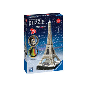 Ravensburger Svíticí 3D puzzle (Eiffelova věž)