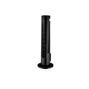 SILVERCREST® Sloupový ventilátor s LED displejem a dá (černá)