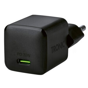 TRONIC® Rychlonabíječka Nano GaN USB-C 30 W (černá)