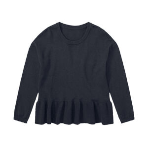 lupilu® Dívčí pletený svetr (98/104, navy modrá)