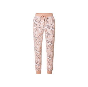 esmara® Dámské kalhoty na spaní (XL (48/50), bílá / světle růžová)