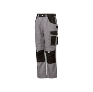 PARKSIDE PERFORMANCE® Pánské pracovní kalhoty (adult#male#ne, 58, šedá)