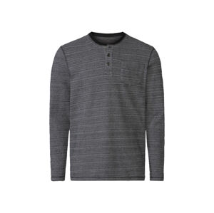 LIVERGY® Pánské triko s dlouhými rukávy (XL (56/58), šedá)
