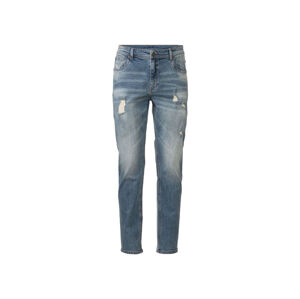 LIVERGY® Pánské džíny "Slim Fit", 3 délky (adult#male#ne, 46 (30/34), světle modrá)