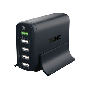 TRONIC® USB nabíječka 30W, Tronic: TULEU 30 A1 & TULGB 30 A1,  SwitchOn: SOUL 30 A1 (černá)