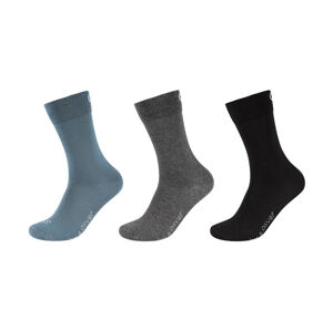 QS by s.Oliver Dámské / Pánské ponožky, 3 páry (35/38, petrolejová/zelená/černá)