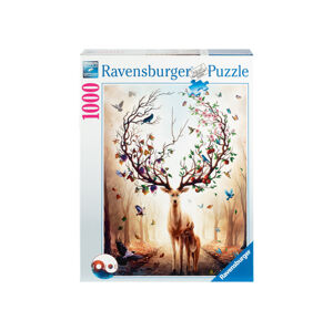 Ravensburger Puzzle, 1 000 dílků (15018 kouzelný jelen)