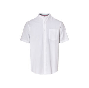 LIVERGY® Pánská volnočasová košile (M (39/40), bílá)