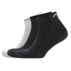 CRIVIT Pánské sportovní ponožky, 3 páry (45/46, černá/bílá)