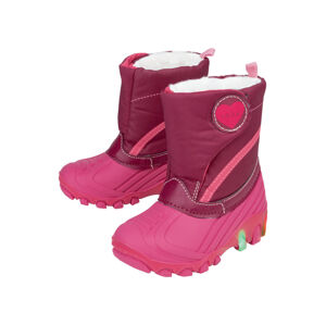 lupilu® Dívčí zimní blikající obuv (age >2-4y, 27, růžová)