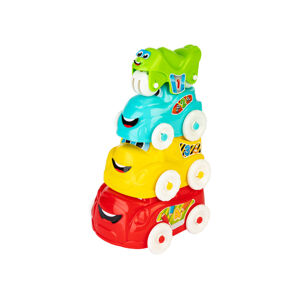 Clementoni Dětská plastová hračka (stohovatelná auta)