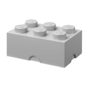 LEGO Úložný box 25 x 37,5 x 18 cm (Medium Stone Grey)