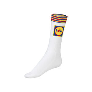 Dámské / Pánské sportovní ponožky LIDL (43/46, červená/modrá/žlutá)
