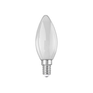 LIVARNO home Filamentová LED žárovka (svíčka E14, mléčná bílá)