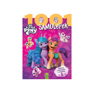 Dětská kniha hádanek a samolepek  (My Little Pony, 1001 samolepek)
