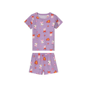 Dívčí pyžamo Prasátko Peppa (98/104, Prasátko Peppa / lila fialová)