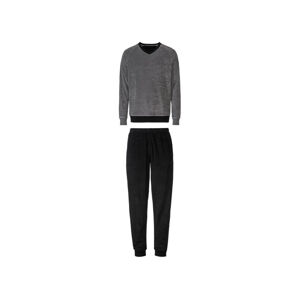 LIVERGY® Pánské pyžamo (XL (56/58), šedá/černá)