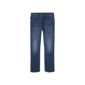 LIVERGY® Pánské džíny „Straight Fit", 3 délky (adult#male#ne, 52 (36/34), tmavě modrá)
