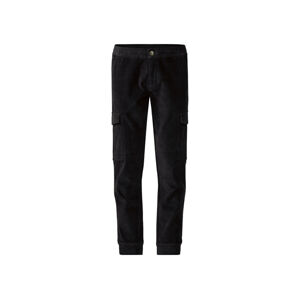 LIVERGY® Pánské manšestrové kalhoty "Tapered Fit" (adult#male#ne, 46, černá)