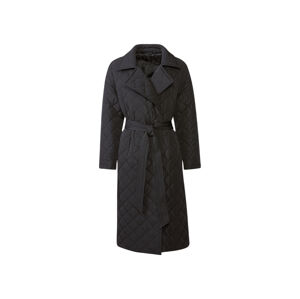 esmara® Dámský prošívaný kabát (adult#female#ne, L (44/46), černá)