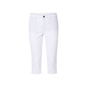 esmara® Dámské capri kalhoty "Super Skinny Fit" (46, bílá)