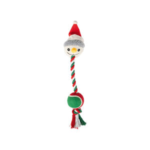zoofari® Vánoční hračka pro domácí mazlíčky (sněhulák)