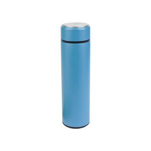 ERNESTO® Termo láhev z nerezové oceli, 400 ml  (modrá)