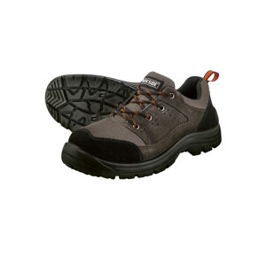 PARKSIDE® Pánská kožená bezpečnostní obuv S1 (46, černá/šedá)