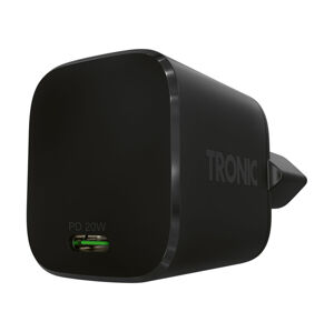 TRONIC® USB-C PD mini nabíječka, 20 W (černá)
