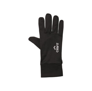 CRIVIT Dámské / Pánské funkční rukavice (9, černá)