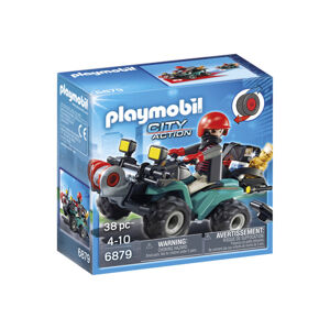 Playmobil Hra (Čtyřkolka s navijákem 6879)