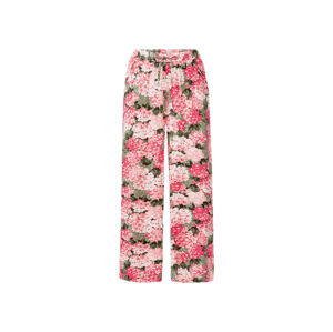 esmara® Dámské letní kalhoty XXL (adult#female#ne, 52, květinový vzor)
