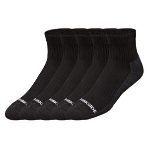 PARKSIDE® Pánské pracovní ponožky, 5 párů (43/46, černá/šedá)