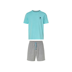 LIVERGY® Pánské pyžamo (XL (56/58), modrá/šedá)
