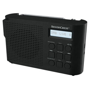 SILVERCREST® Digitální kapesní rádio DAB+ SDR 1.5 B1