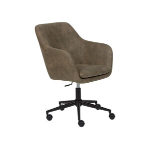 Inter Link Otočná židle Workrelaxed (household/office chair, khaki)