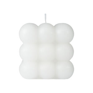 LIVARNO home Bublinová svíčka, velká (bílá)