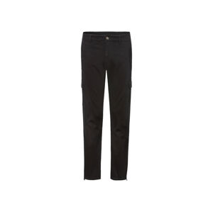 LIVERGY® Pánské cargo kalhoty (56, černá)