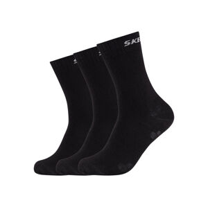 Skechers Dámské / Pánské ponožky, 4 kusy (43/46, černá ponožky)