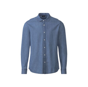 LIVERGY® Pánská volnočasová košile (adult#male#ne, L (41/42), světle modrá)
