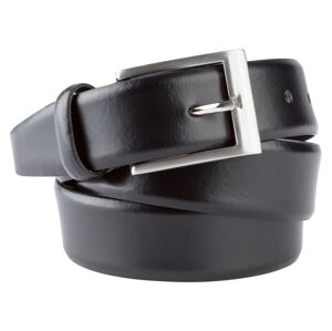 LIVERGY® Pánský kožený pásek (adult#male, 100, černá)